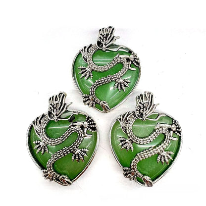 Heart of the Dragon's Embrace Necklace