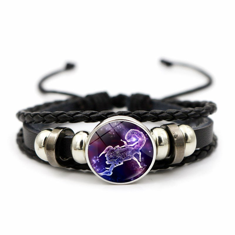 Zodiac Constellation Glow Bracelet