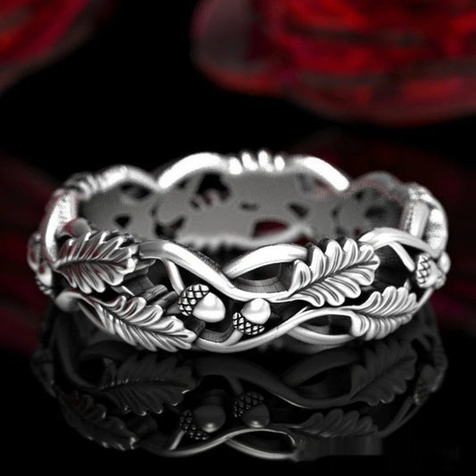 Sacred Oakleaf Grove Ring