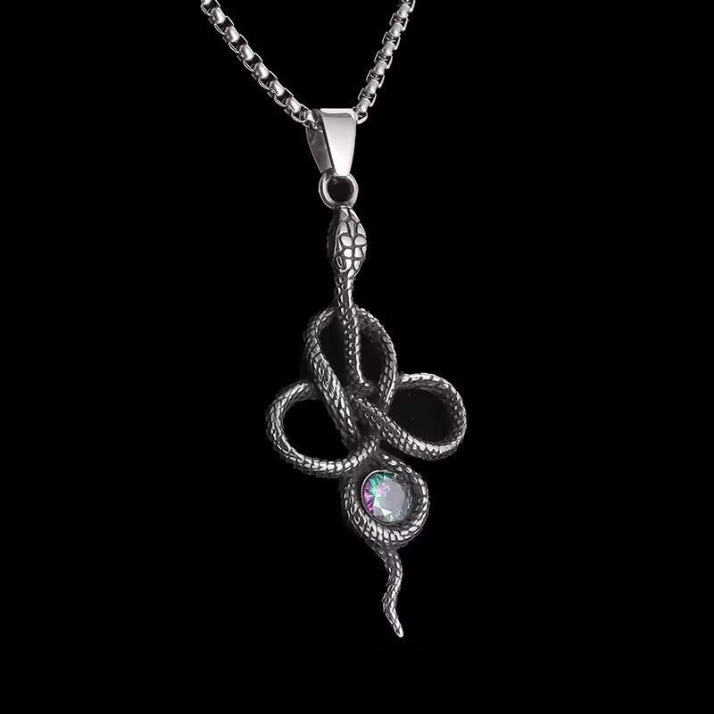 Serpent's Knot of Illumination Necklace