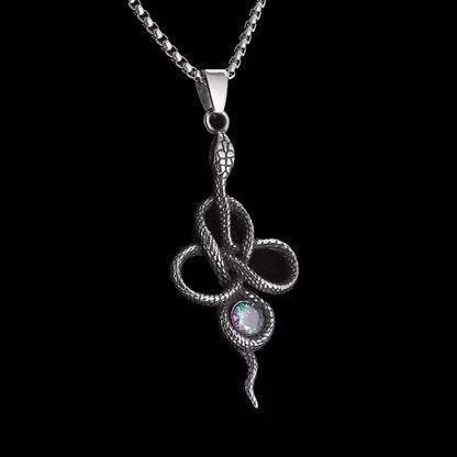 Serpent's Knot of Illumination Necklace