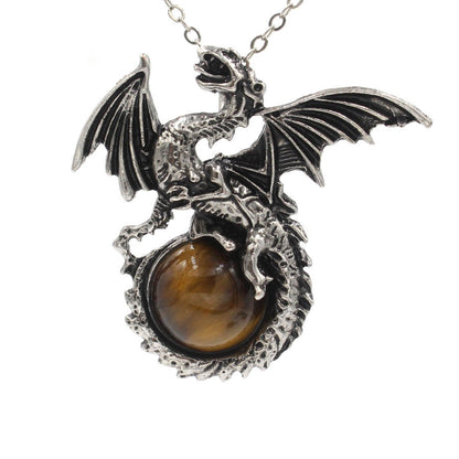 Dragon Sentinel Orb Necklace