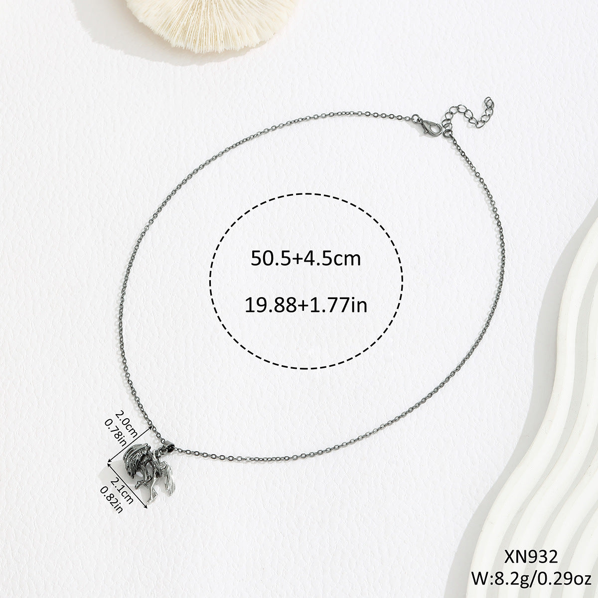 Embrace of Light and Shadow Necklace