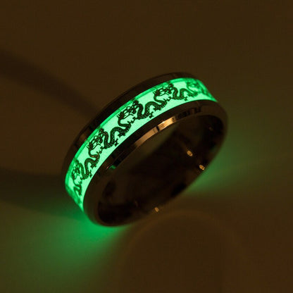 Luminous Mystic Dragoness Glow Ring