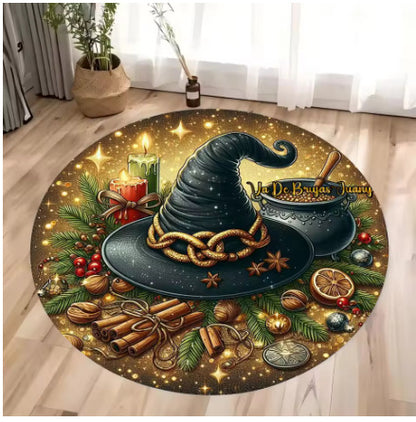 Witch’s Haven Round Carpet