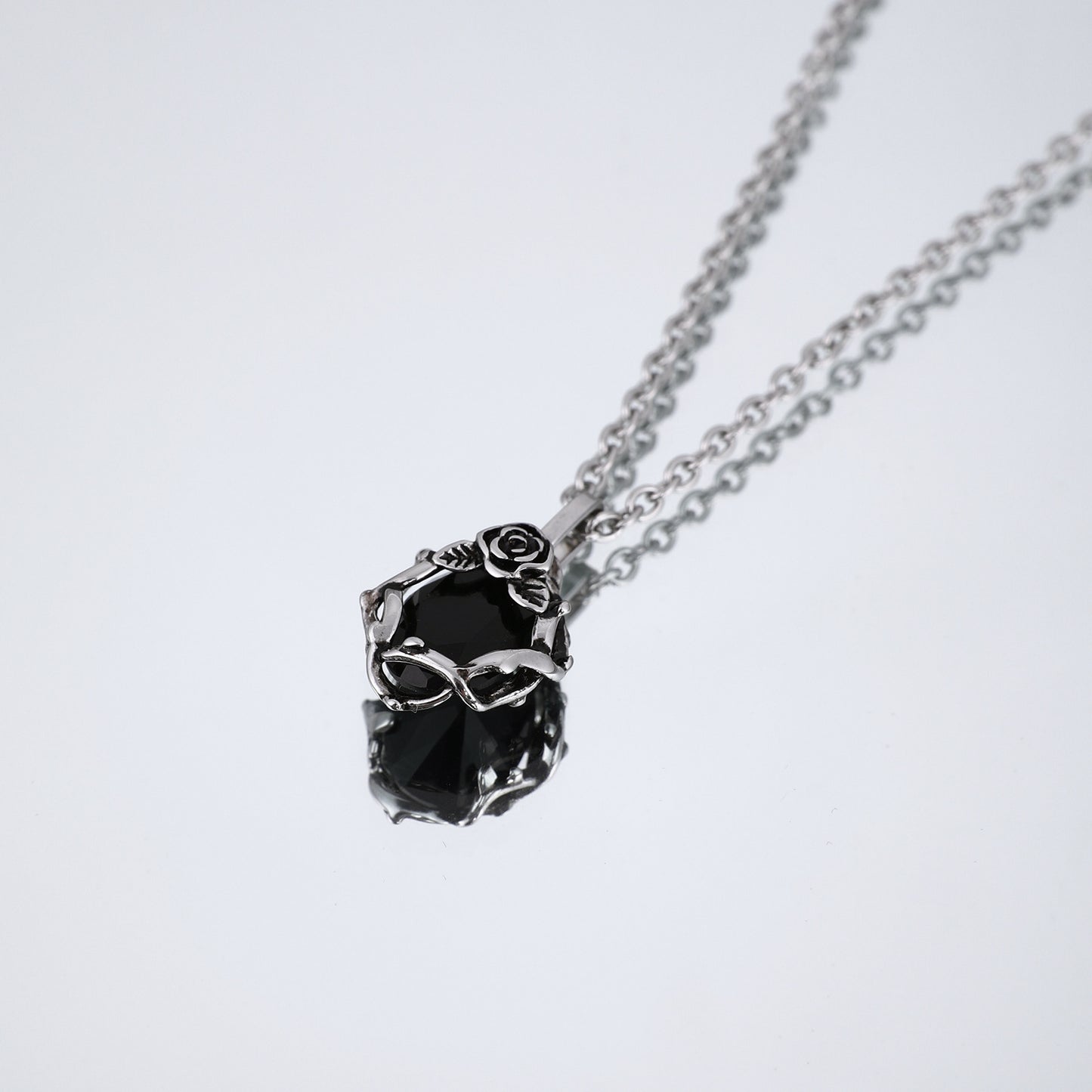 Twilight Rose Necklace