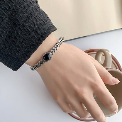 Obsidian Harvest Cuff