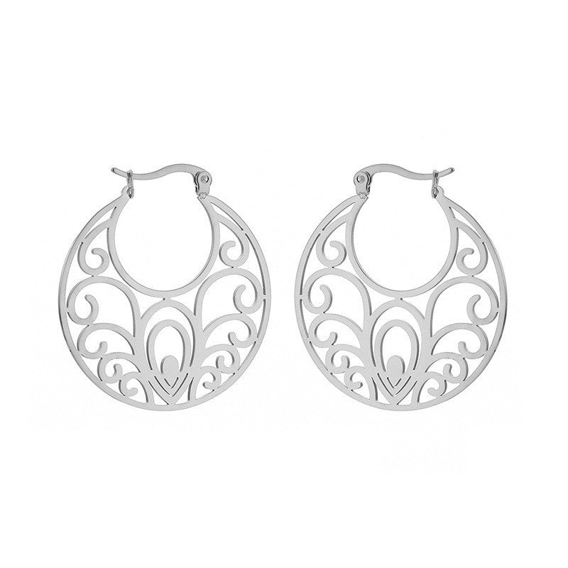 Bewitching Pentagram Protection Earrings