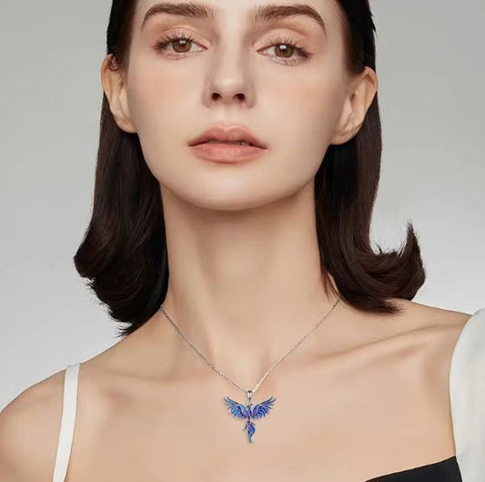 Phoenix of Eternal Rebirth Necklace