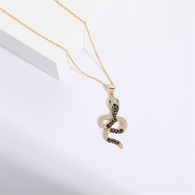 Glowing Skin of Snake Necklace