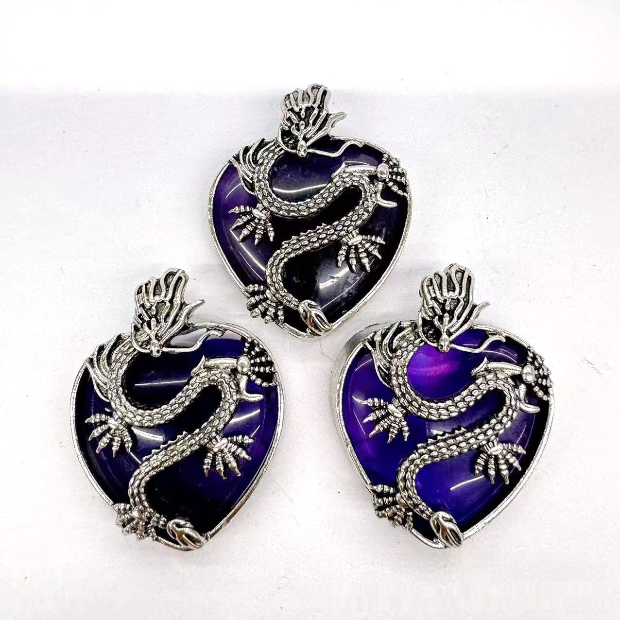 Heart of the Dragon's Embrace Necklace