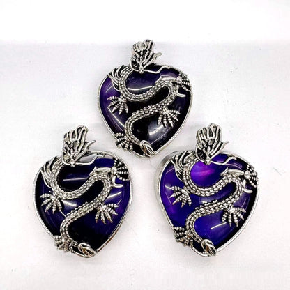 Heart of the Dragon's Embrace Necklace