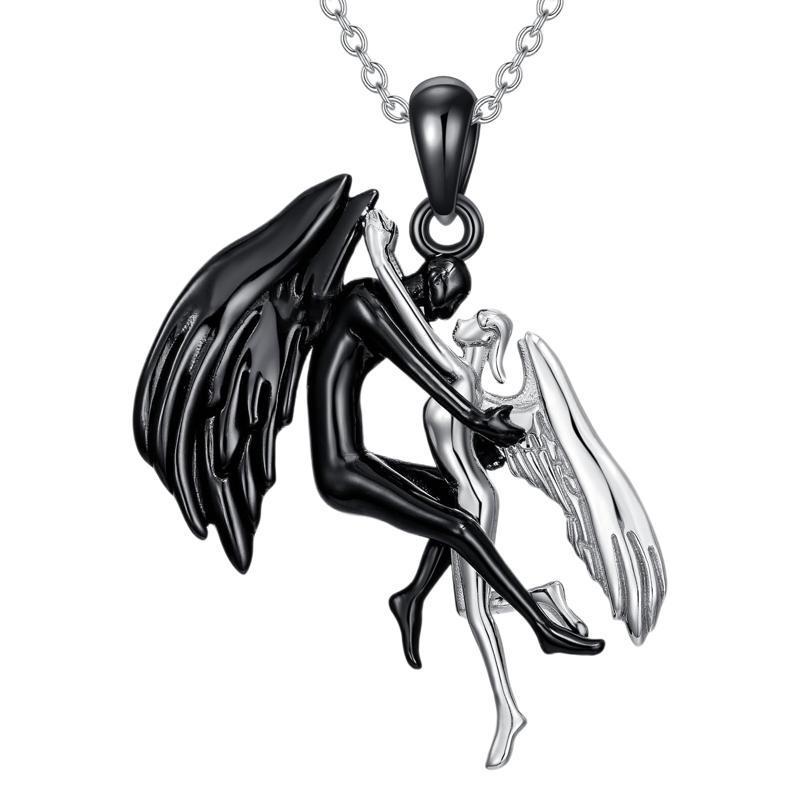 Embrace of Light and Shadow Necklace