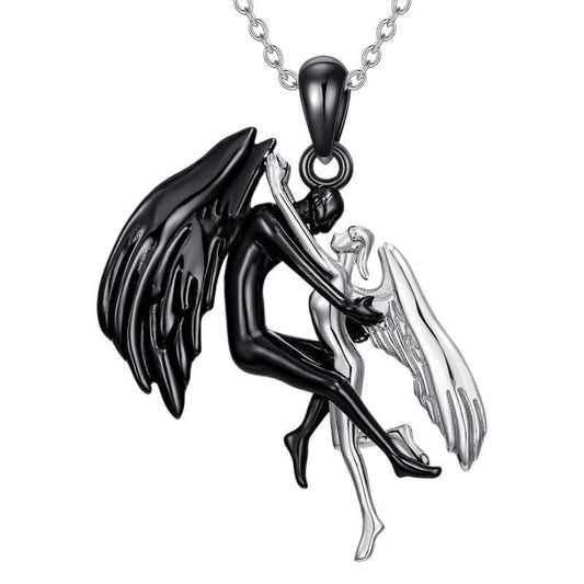 Embrace of Light and Shadow Necklace