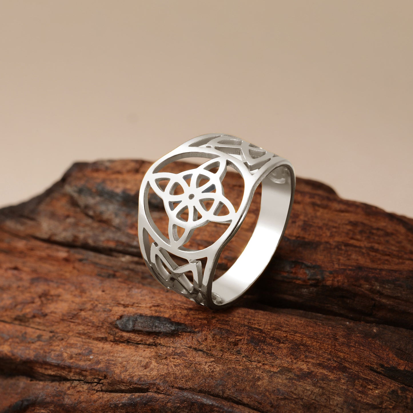 Circle of the Witches Knot Ring