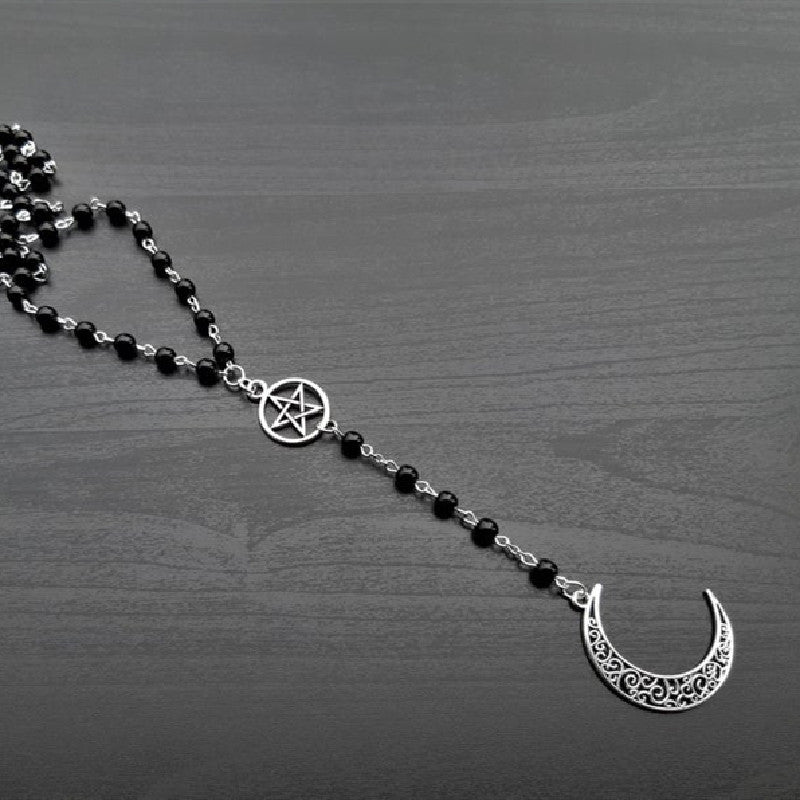 Magick Moon Pentagram Necklace