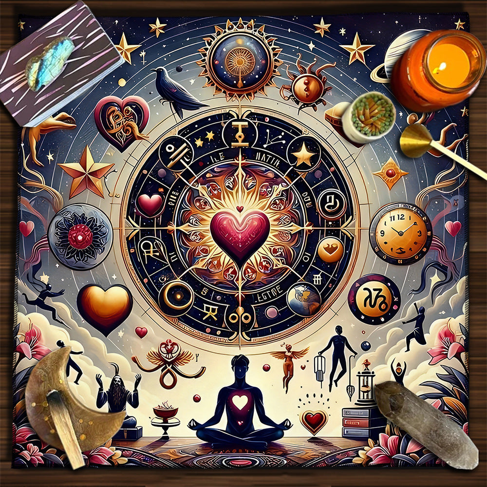 Celestial Harmony Tarot Tablecloth