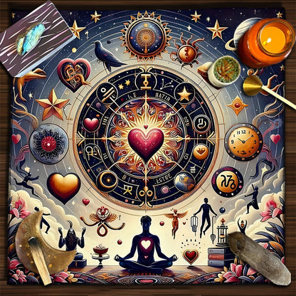 Celestial Harmony Tarot Tablecloth