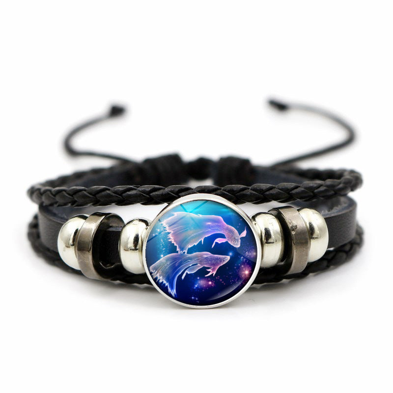 Zodiac Constellation Glow Bracelet