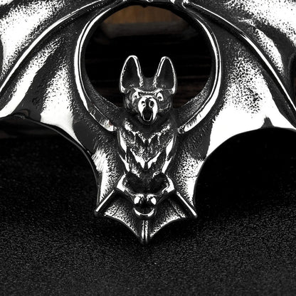 Nocturne Guardian Bat Necklace