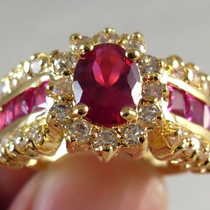 Crown Crystal Power Ring