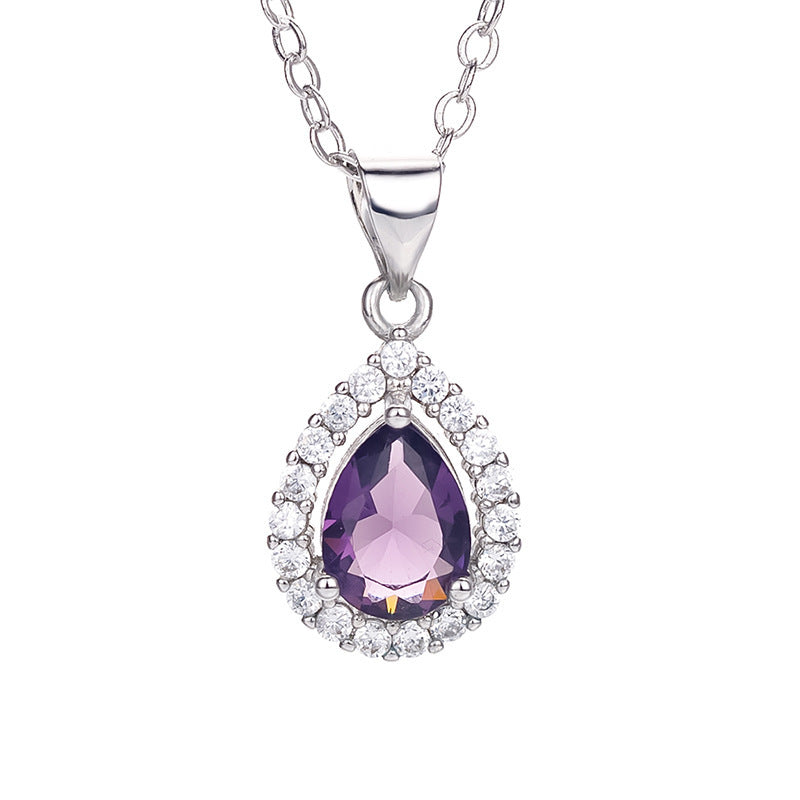 PURIFYING AMETHYST GODDESS TEARDROP SET