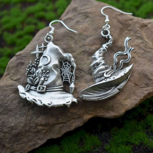 Mystic Witch Hat Earrings