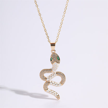 Glowing Skin of Snake Necklace