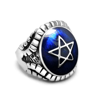 Witch's Elemental Pentacle Ring