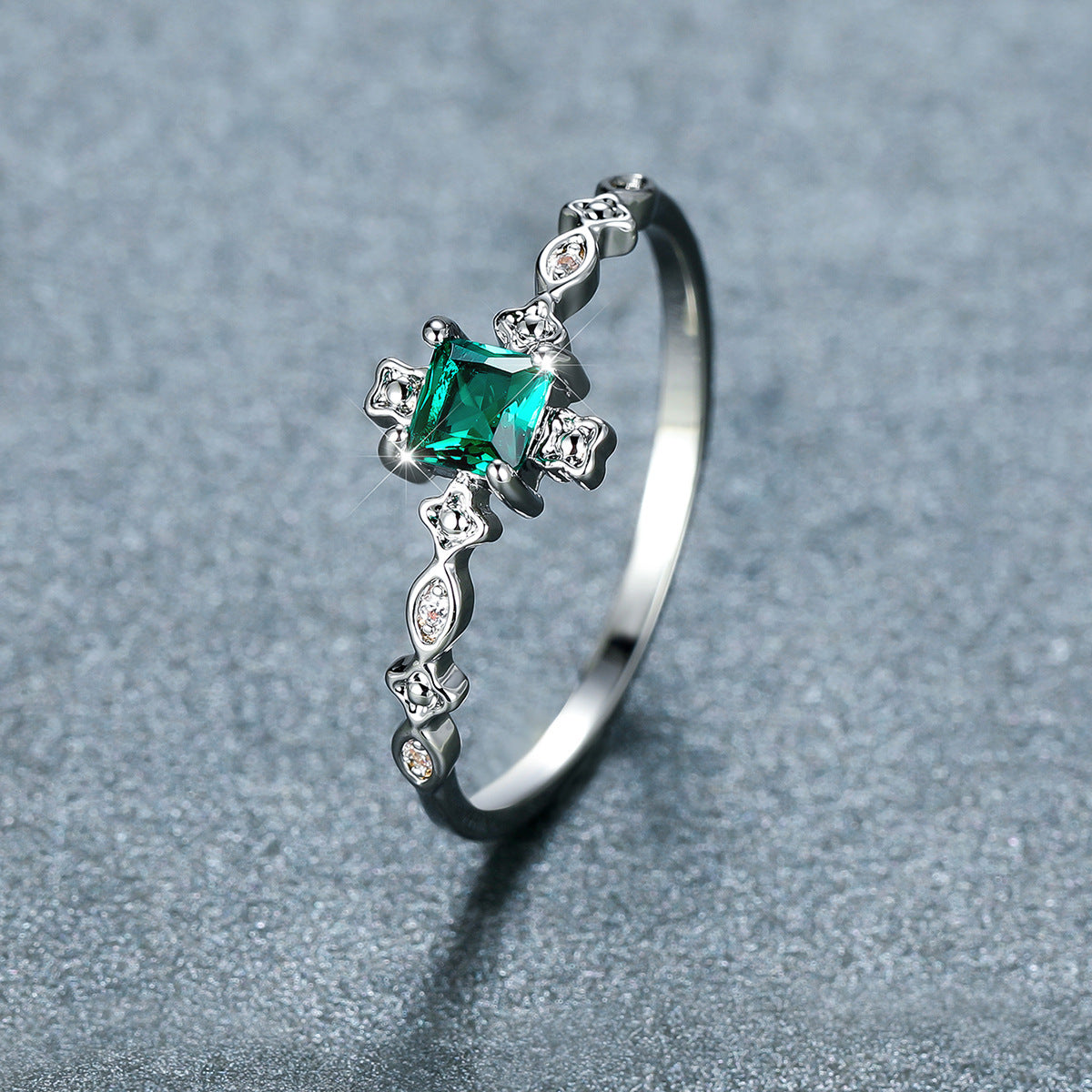 Enchanted Sovereign Crystal Ring
