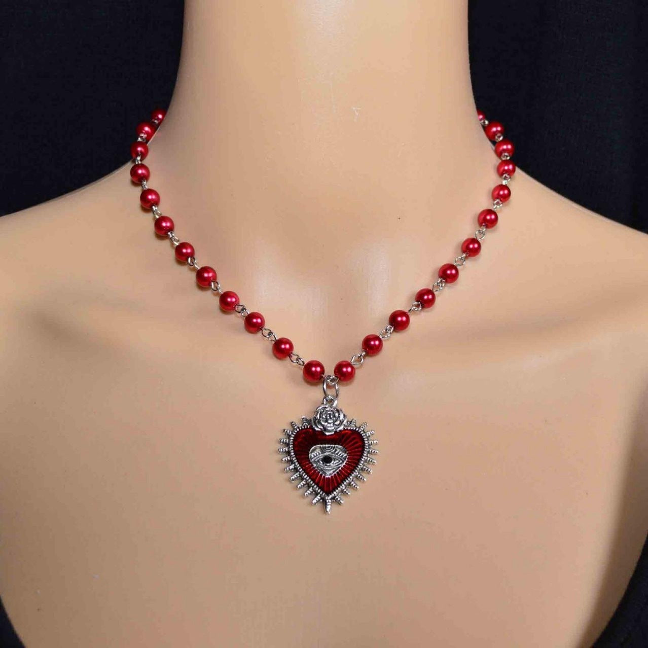 Mystic Heartstone Necklace