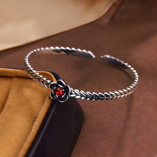 Blossomfire Woven Cuff