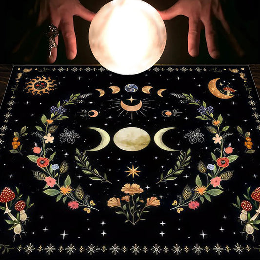 Triple Goddess Divination Tarot Cloth