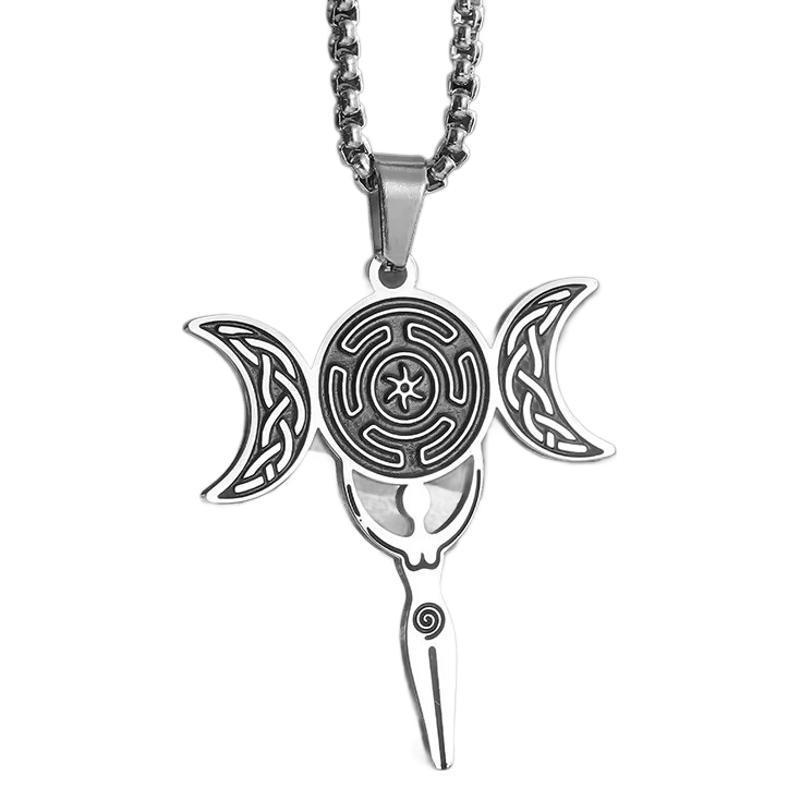 Hecate's Wheel Manifestation Necklace