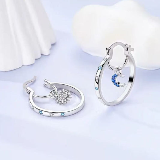 Sun & Moon Cycle Earrings