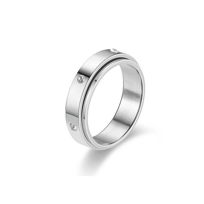 Mindfulness Celestial Spinner Ring