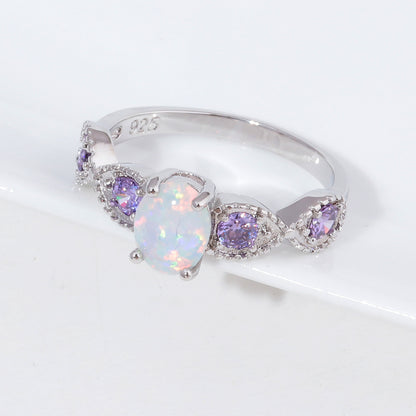 Spellbinding Lavender Dream Opal Ring