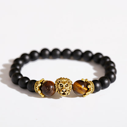 Lion Bead Courage Bracelet