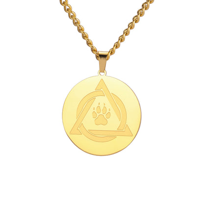 Paw of the Sacred Circle Necklace