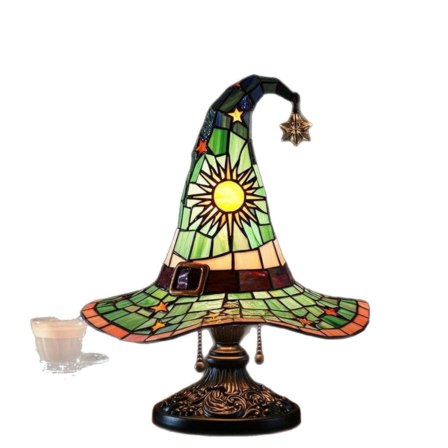 Mystic Sunburst Witch Hat Lamp