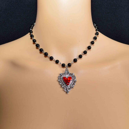 Mystic Heartstone Necklace