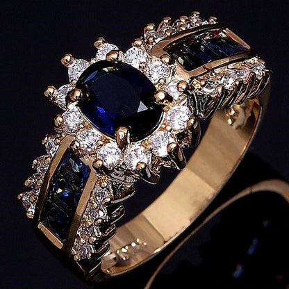 Crown Crystal Power Ring