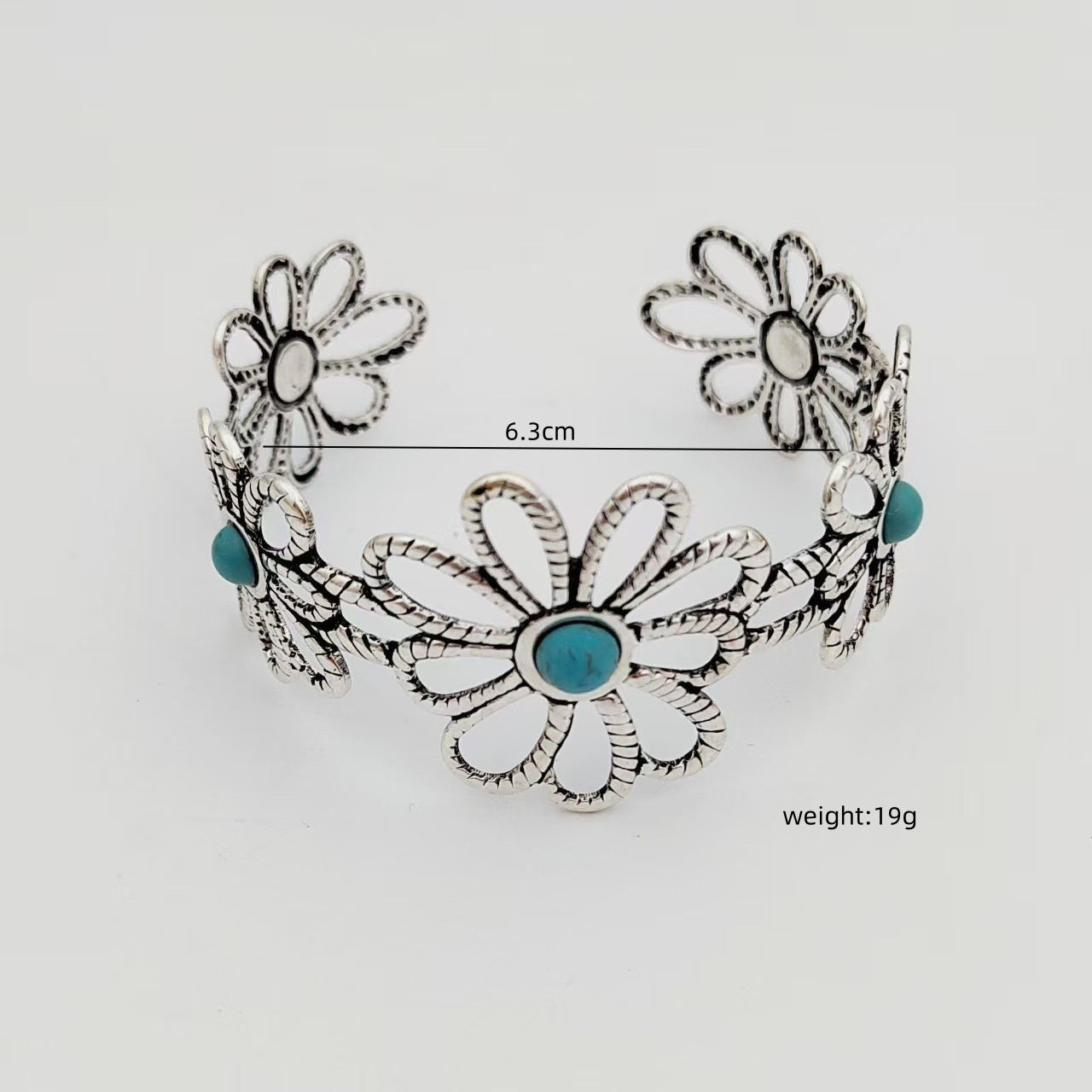 Blooming Spirit Turquoise Bracelet