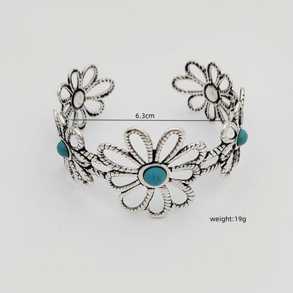 Blooming Spirit Turquoise Bracelet