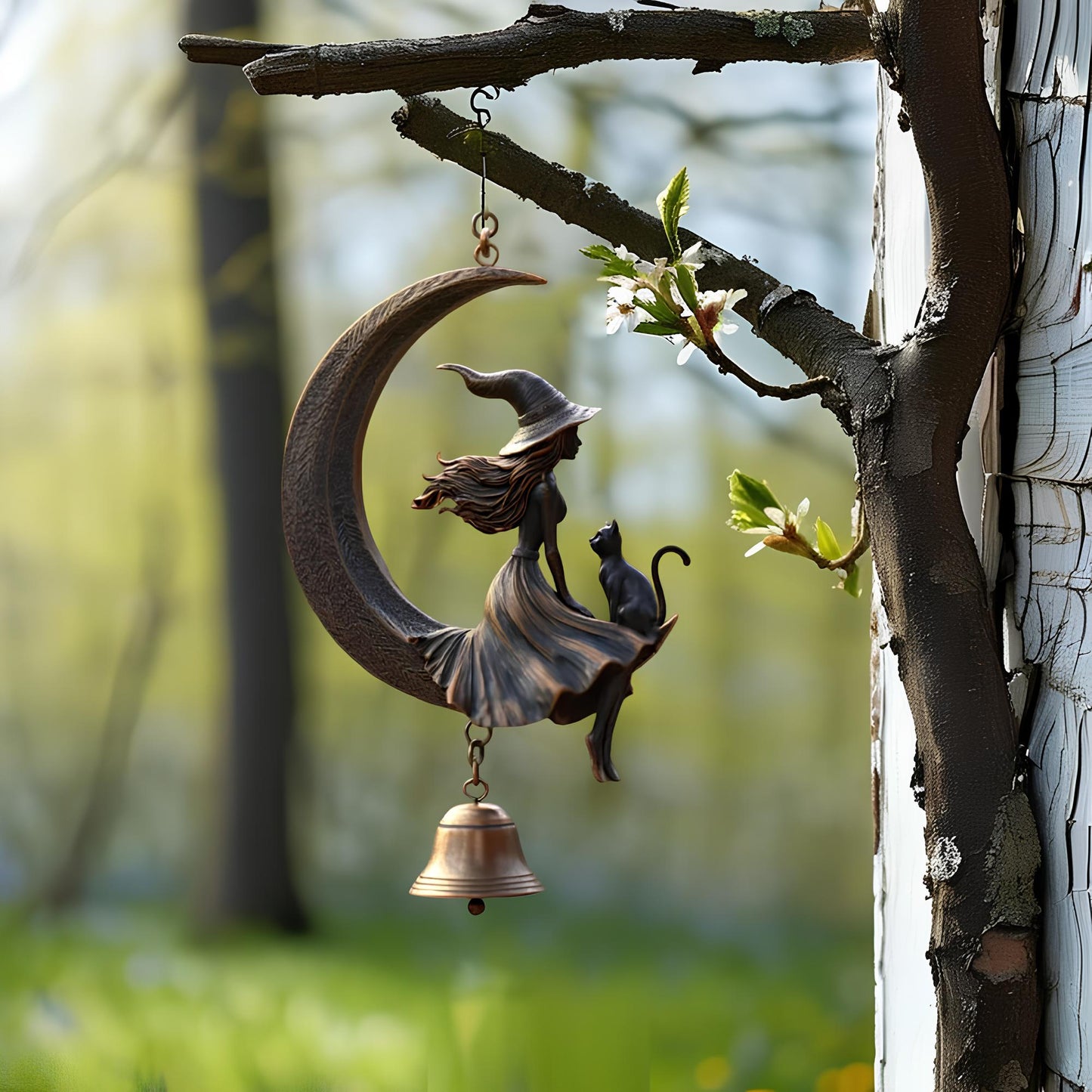 Mystic Moon Witch Bell