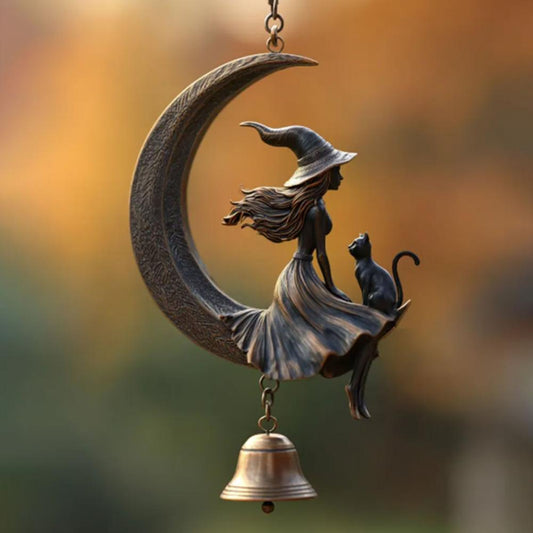 Mystic Moon Witch Bell