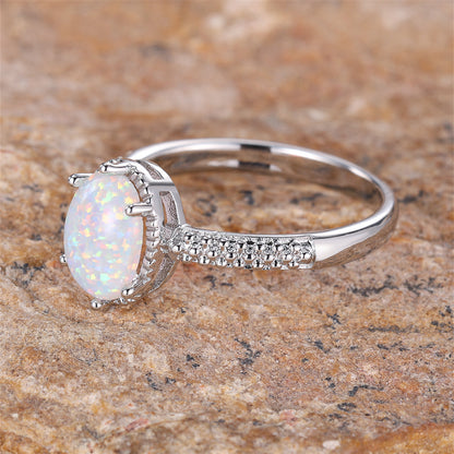 Celestial Dreamfire Opal Ring