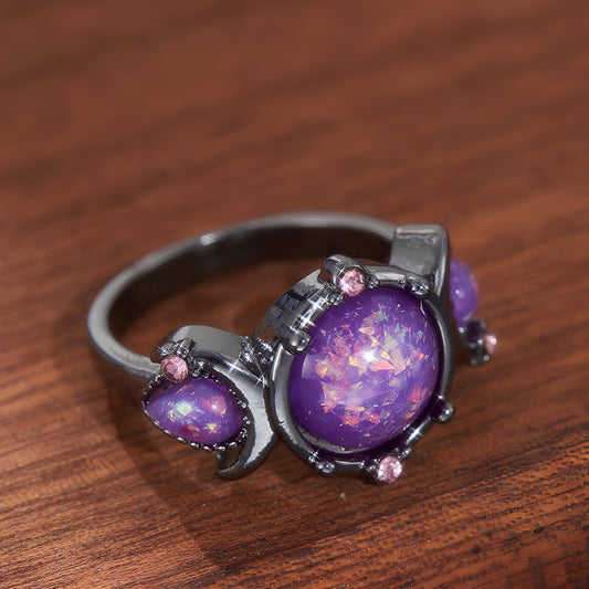 Lunar Goddess Opal Ring