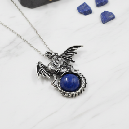 Dragon Sentinel Orb Necklace