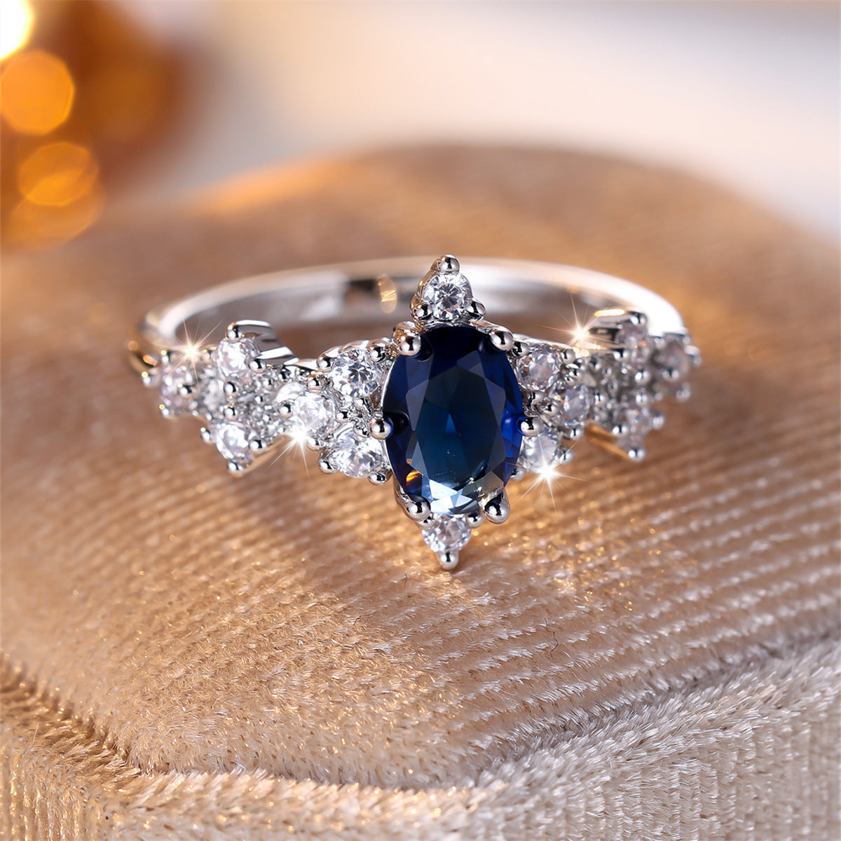 Cat's Eye Sapphire Ring